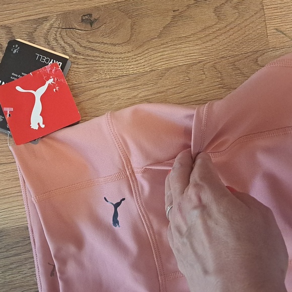 Puma Pink Drycell Tight Fit High Waist Workout Leggings. Size XS NWT - Picture 5 of 10